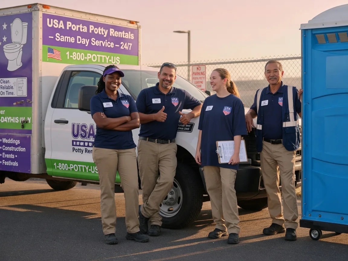 Porta Potty Rental company in Dunnegan, MO